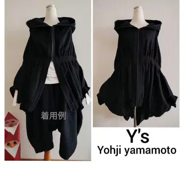 [ 새상품급 ] Y's 펭귄 소매 울 블루종