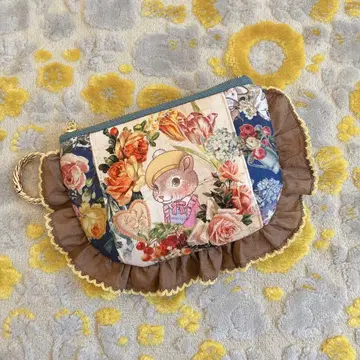 019 조리플뢰르 마이리틀테일러 코라코라 프릴카라비너 파우치