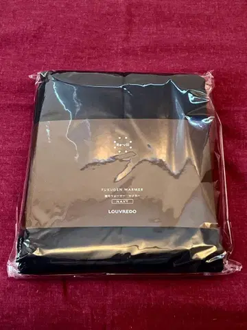 LOUVREDO 루브레도 복원 워머 머플러 네이비 미개봉 새상품