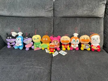 [ 묶음 판매 ] 호빵맨 봉제 인형 세트