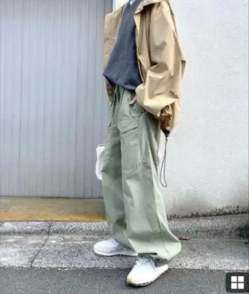 TICCA 라이트 그린 워크 팬츠