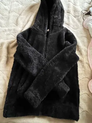 블랙 플리스 자켓 여성용 플리스