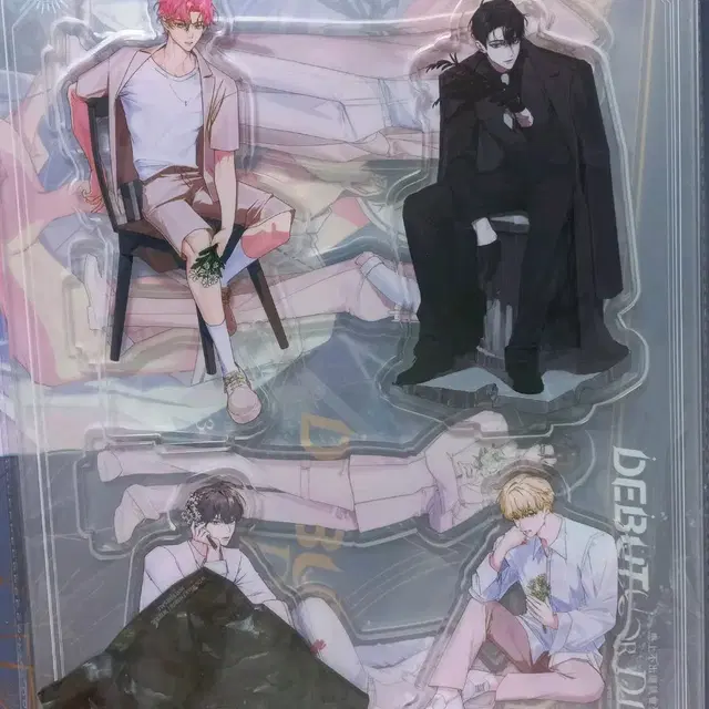 데못죽 대만판 3,4 청려 박문대 분철 아크릴 스탠드 포토카드 엽서 세트