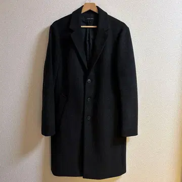 GLOBAL WORK 울리 테크 체스터 코트 다크 그레이/M