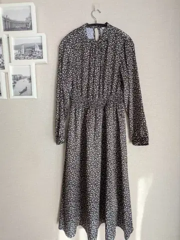 Te chichi TERRASSE 미니 꽃무늬 긴팔 원피스