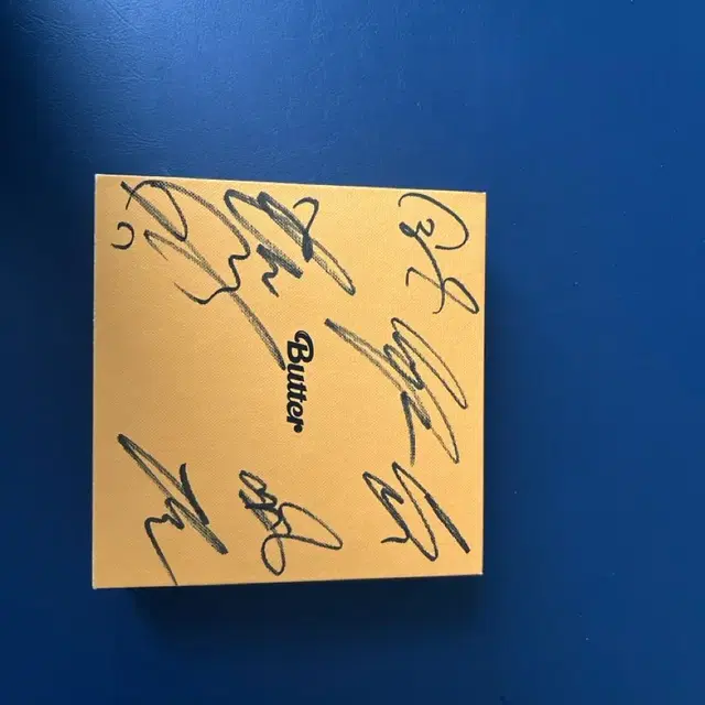 BTS BUTTER 싸인 앨범