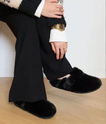 BEACH BY MATISSE 비치 바이 마티스 FAUX FUR 슬리퍼