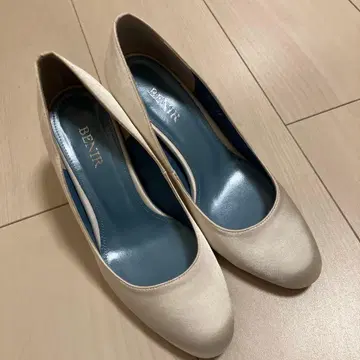 새상품급 [베닐] 펌프스 브라이덜 웨딩 새틴 36 23cm