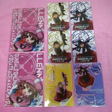 건 게일 온라인 II x 보트 레이스 와카마츠 굿즈 8종