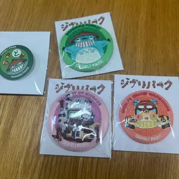 지브리 파크 핀 배지 세트 토토로 스튜디오 지브리 하울 고양이 버스