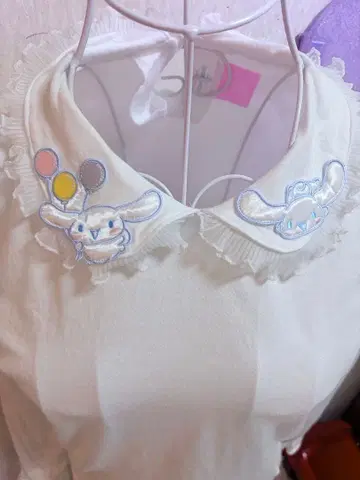 나일 퍼치 시나모롤 긴팔 상의