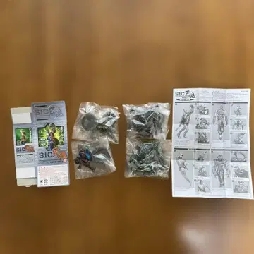 S.I.C. 장혼 키카이다 갓타이다 4체 세트