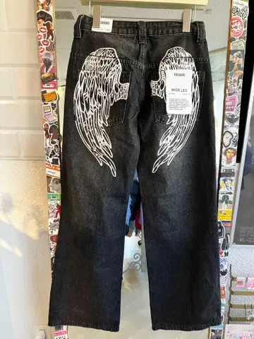 윙 페인트 청바지 JADED LONDON 스타일