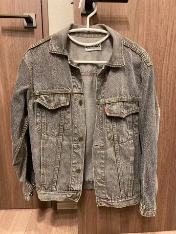 KONICA 그레이 데님 자켓 구제 의류