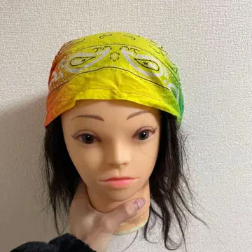 라스타 컬러 반다나 모자