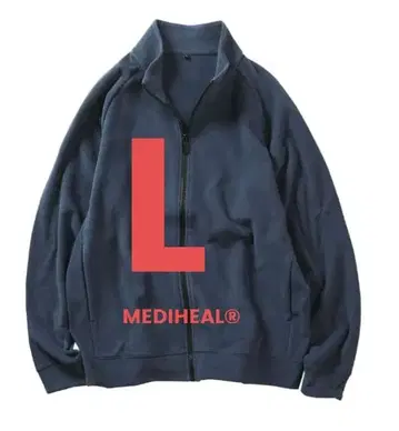 새상품 워크맨 MEDIHEAL 웜 플리스 자켓 L 네이비