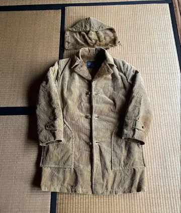 [ 60s~70s ] COOPER 코듀로이 런치 코트 속기모 롱 지퍼