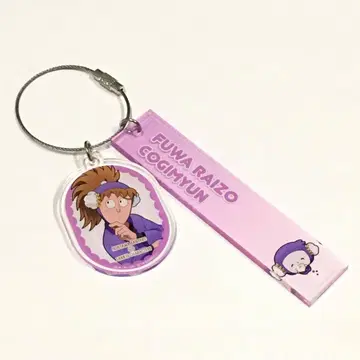 닌타마 란타로 산리오 아모카페 코기뮨 후와 라이조 아크릴 키링