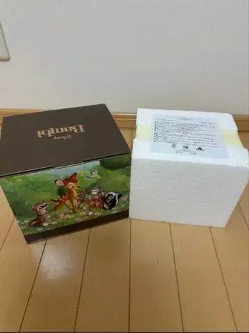 디즈니 밤비, 덤보, 플라워 피규어 Bambi 80years