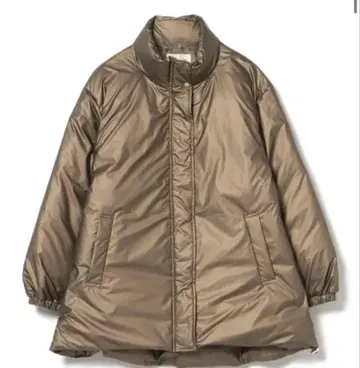 BEAMS HEART 브라이트 타프타 블루종