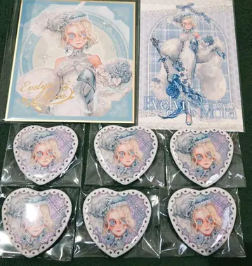 제5인격 sweet world story 레이디 파우로 캔뱃지 등