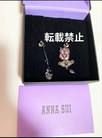 ANNA SUI 안나수이 올빼미 모티브 올빼미 귀걸이 미사용
