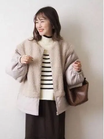 시마무라 Lutique 보아 베스트 도킹 블루종 M