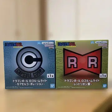 드래곤볼 로고 룸 라이트 2세트