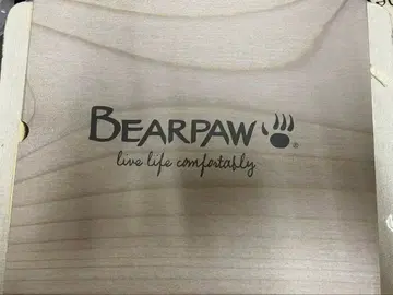 새상품 BEARPAW 블랙 스노우 부츠 25.0cm