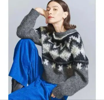 BEAUTY&YOUTH UNITED ARROWS 노르딕 니트