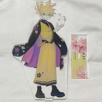 카가미네 렌 벚꽃 미쿠 BIG 아크릴 스탠드