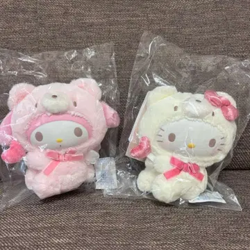 인형옷 마스코트 홀더 마이멜로디 헬로키티 산리오 키링