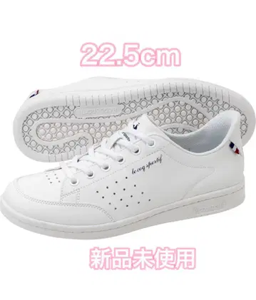 르꼬끄 스포르티브 화이트 스니커즈 르꼬끄 스포르티브 22.5