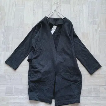 새상품 택 포함 LASUD 그레이 롱 가디건 M