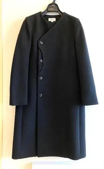 [ 거의 새상품 ] HYKE 하이크 울 x 캐시미어 노카라 코트