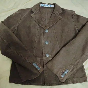 45RPM 브라운 테일러드 자켓