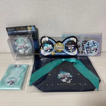 happy복권 산리오 한교동 피규어 파우치 캔뱃지 스티커