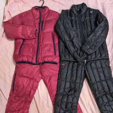 캘러웨이 남성용 다운 M 사이즈 2벌 세트!