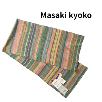 [ 새상품 ] Masaki Kyoko 멀티 컬러 머플러