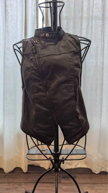 G-STAR RAW 베스트 후드 탈부착 가능