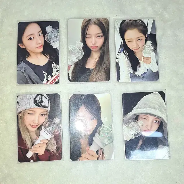 아이브 응원봉 포카 세트 양도