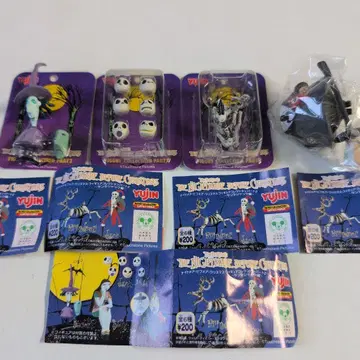 나이트메어 비포 크리스마스 피규어 가샤가샤 4종