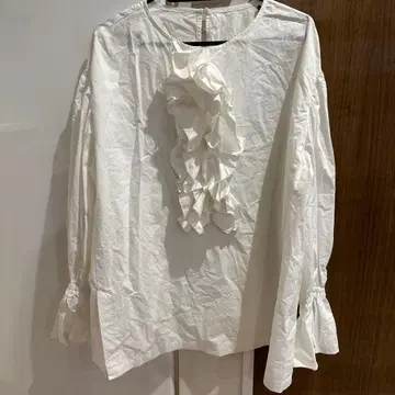 cadune 블라우스 화이트