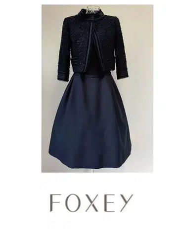 FOXEY 폭시 자켓 & 원피스 셋업 38