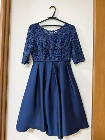 파티 드레스 원피스 네이비