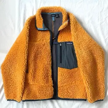 90s patagonia Kids Retro-X Jacket Orange