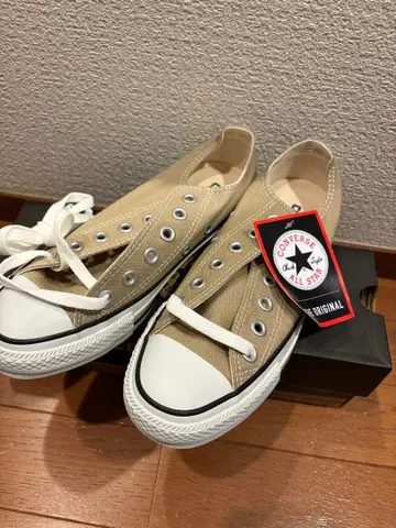 미사용 새상품 컨버스 베이지 23.5cm