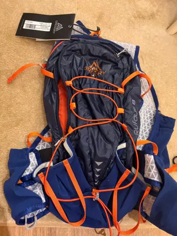 Gregory Rufous 8 백팩 네이비/오렌지