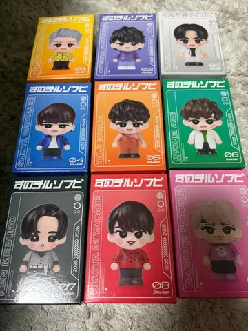 SnowMan 소프트 비닐 9체 전원 컴플리트 세트