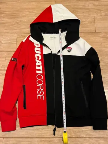 Ducati Corse 후드 부착 후드티 L 사이즈